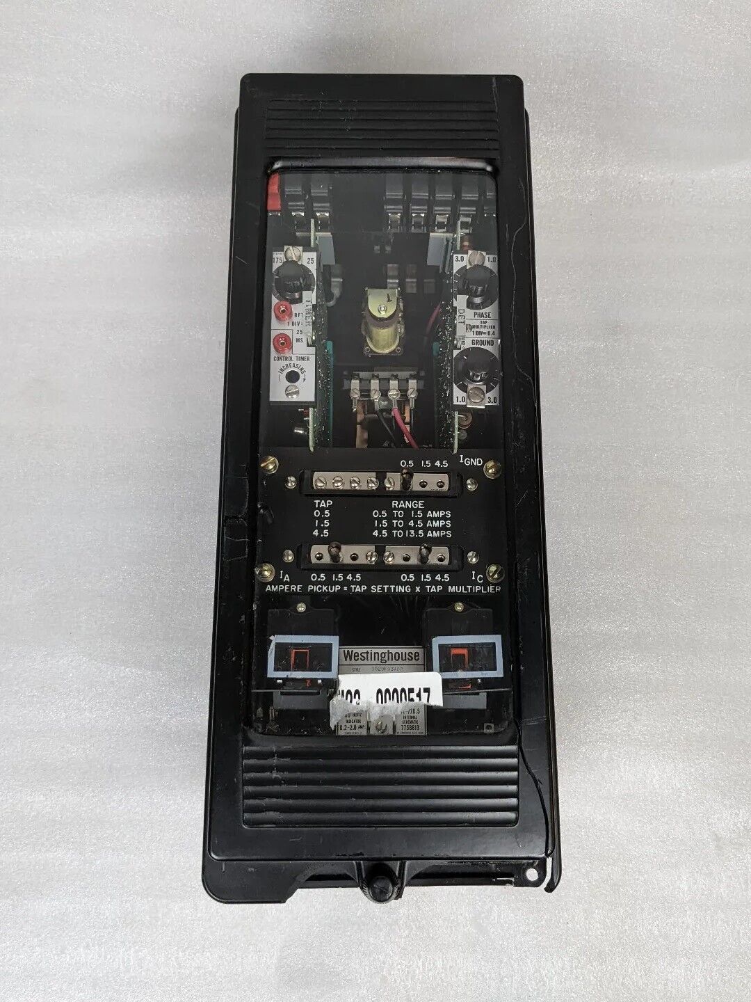 Westinghouse SBF-1 Breaker Failure Relay 1529F93A02 D SBF1 1529F93A02D ABB SBFI