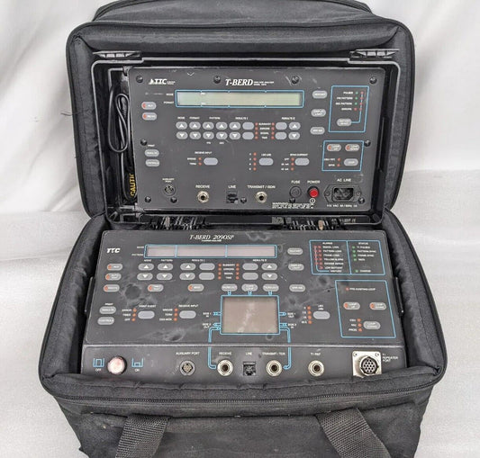 TTC T-Berd 209OSP T Carrier Analyzer w/ 43275 ISDN/DDS OPT 1-8 & Carry Bag