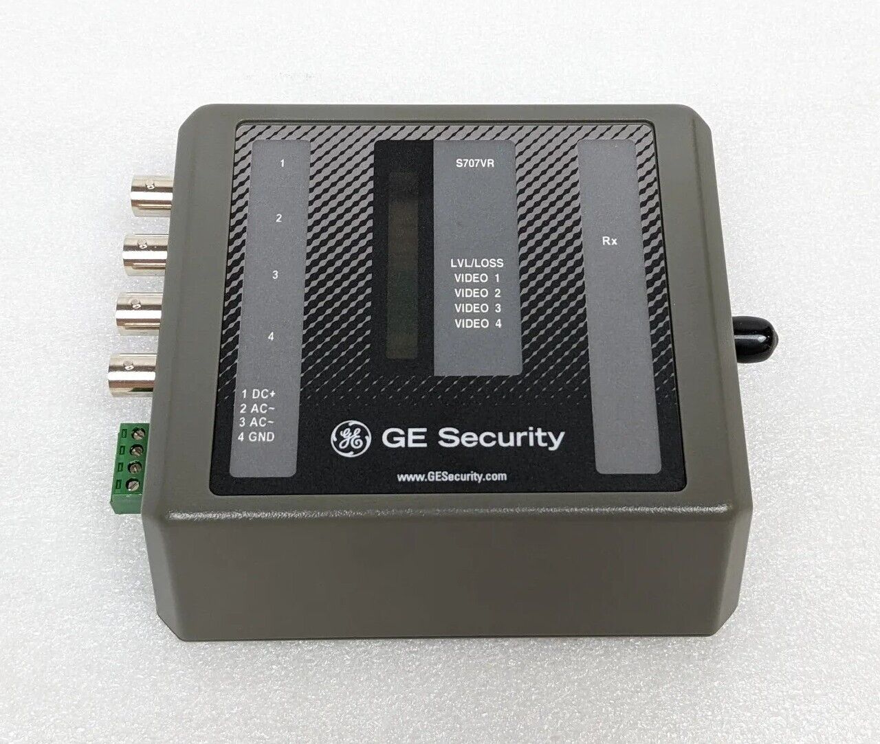 GE Security Interlogix S707VR-ESTL Fiber Optic Video Transmitter