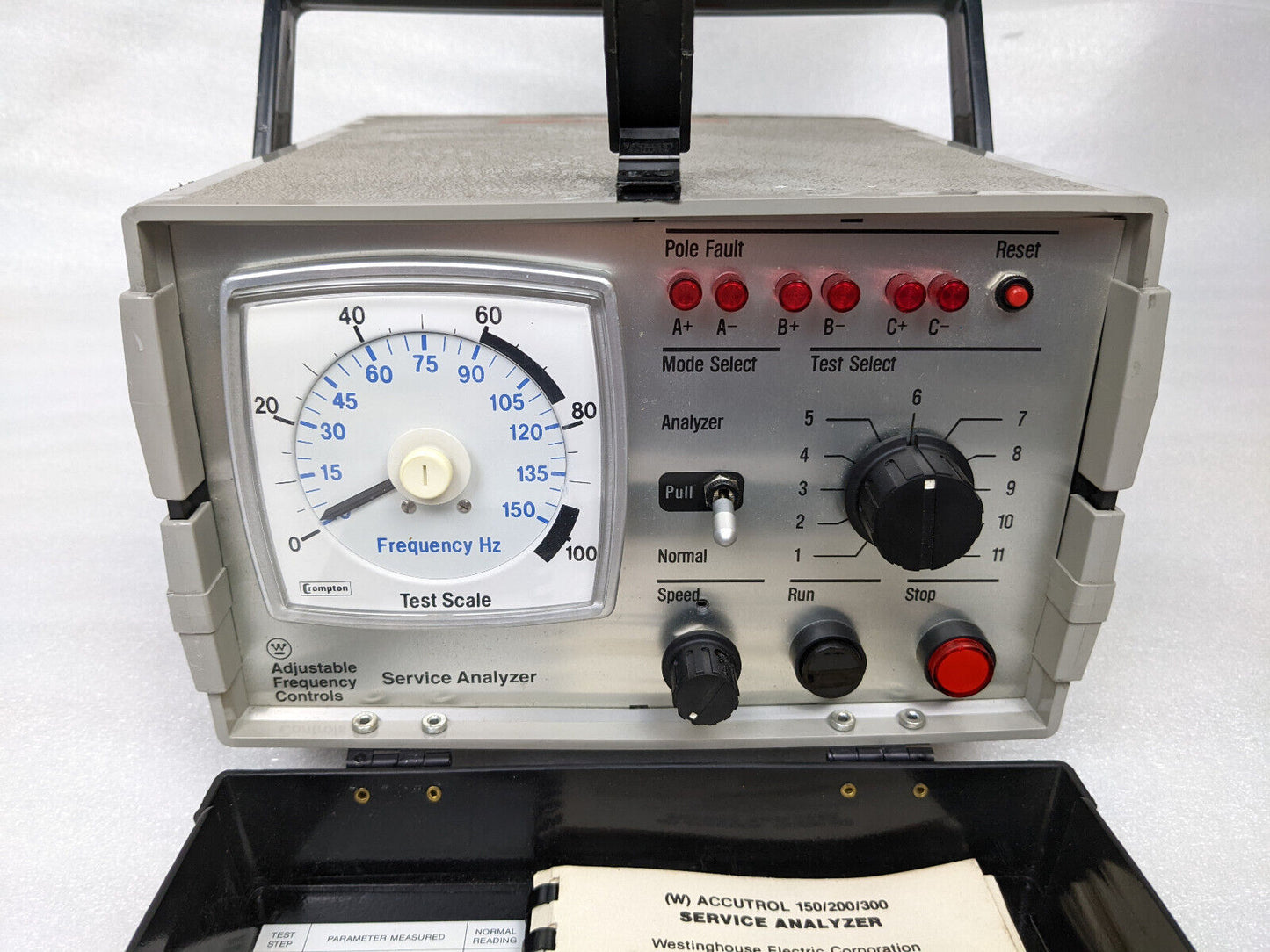 Westinghouse Accutrol 300 Service Analyzer