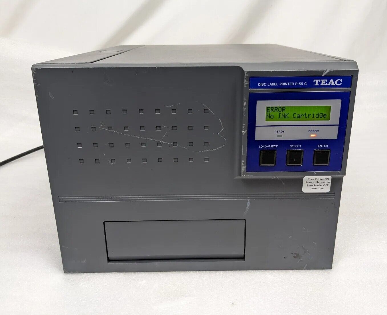 TEAC P-55 CD DVD Color Label Thermal Printer | Part No. 19610200-90