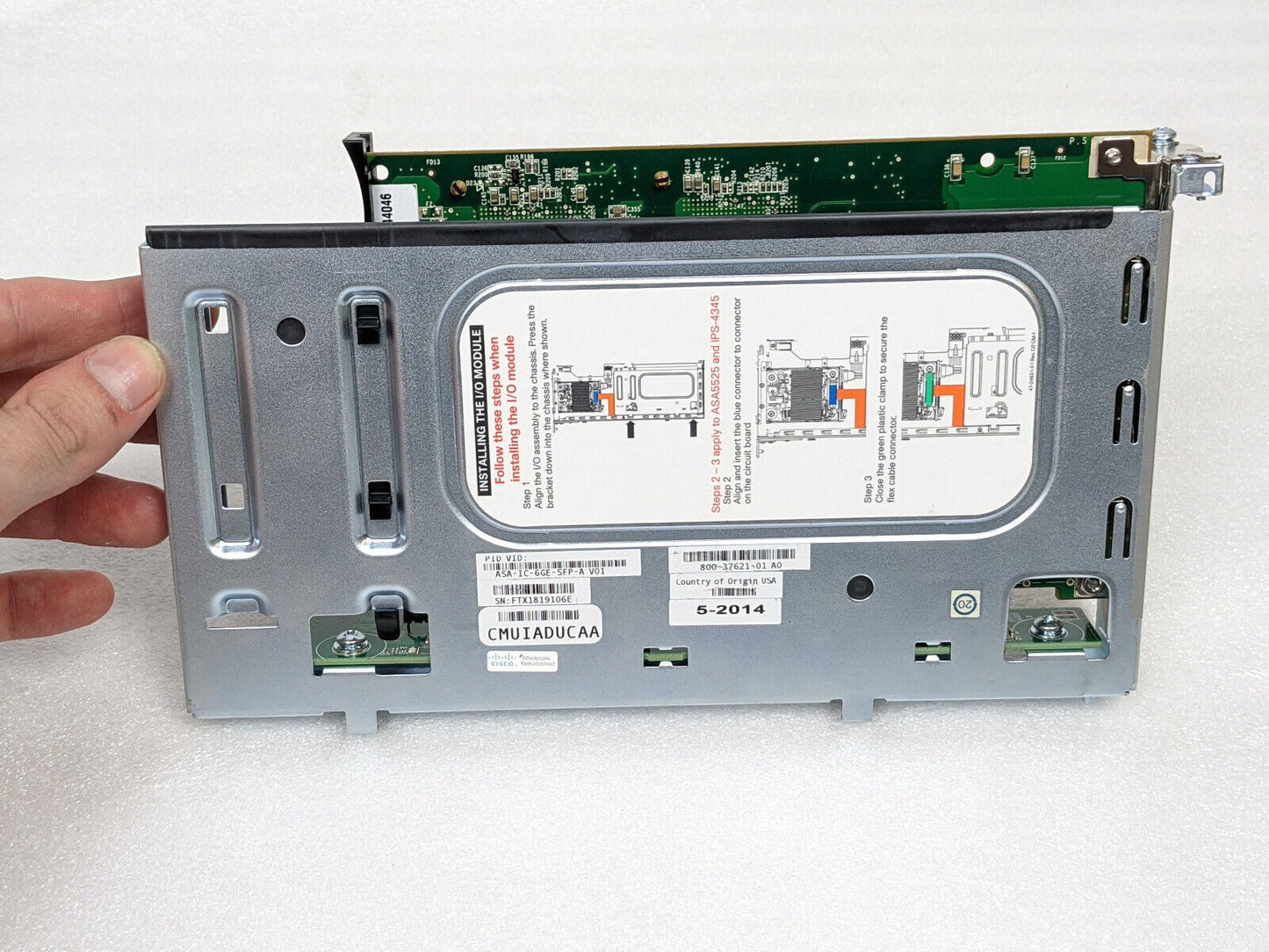 Cisco ASA-IC-6GE-SFP-A 6-Port Interface Card for ASA5512 ASA5515