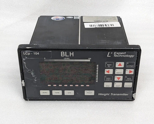 BLH LCp-104 Safe-Weigh Weight Transmitter Unit 2-1-2-2-2 Ver. 3.41