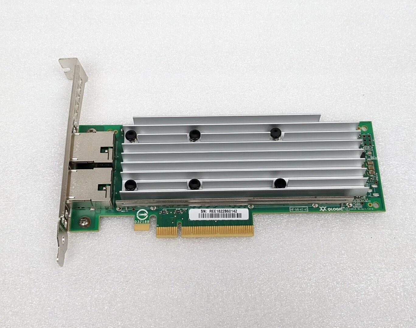 QLogic QL41162HFRJ - PCIe x8 2-Port Ten Gigabit Ethernet Controller