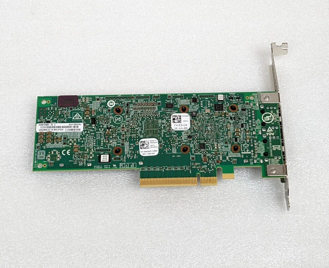 QLogic QL41162HFRJ - PCIe x8 2-Port Ten Gigabit Ethernet Controller