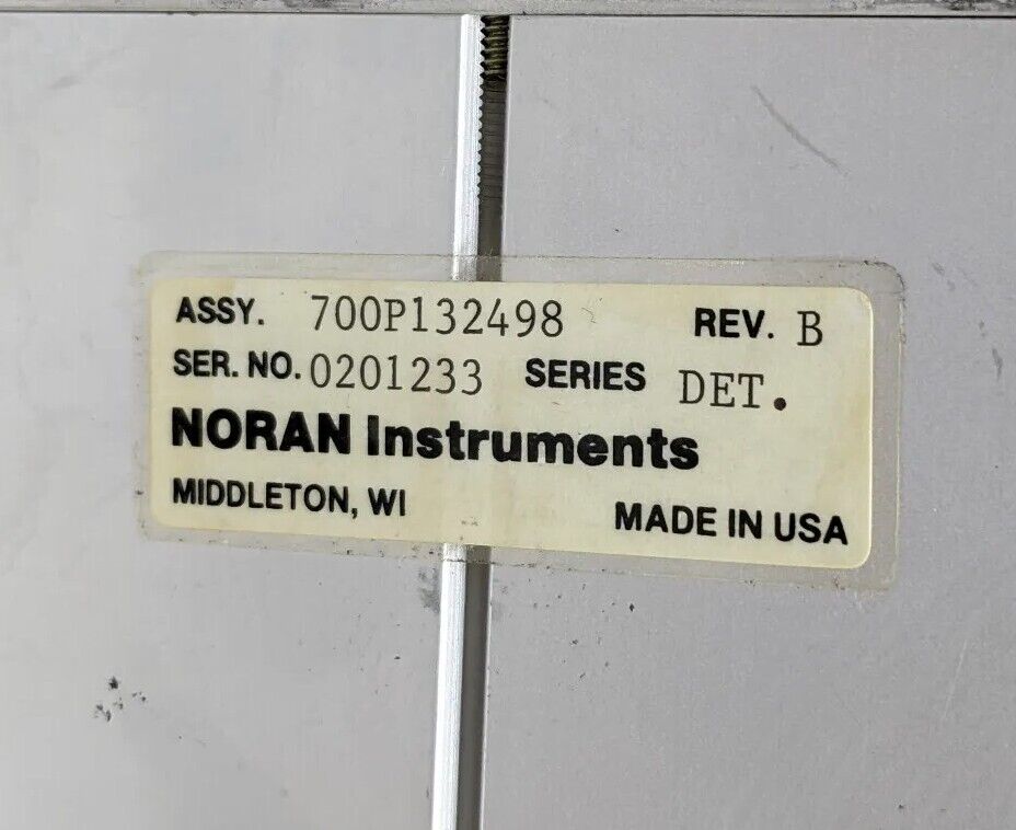 Noran Detector Position Controller PGND 18A HIPOT 1.35 700P132498 Rev. B