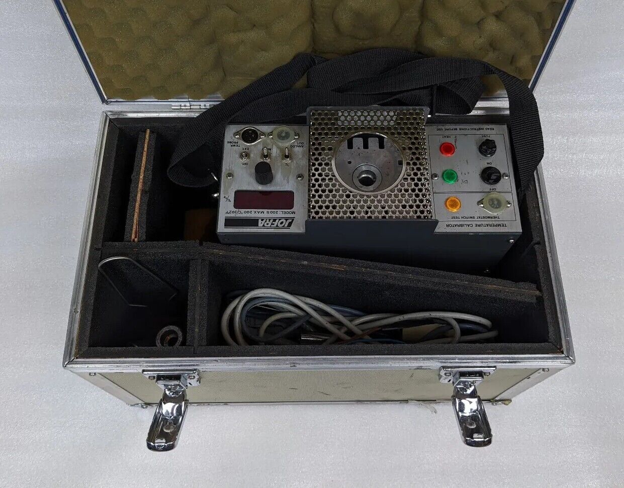 Jofra EVJ-200 S Temperature Calibrator | Max 200C / 392F | w/ Probe, Case, More