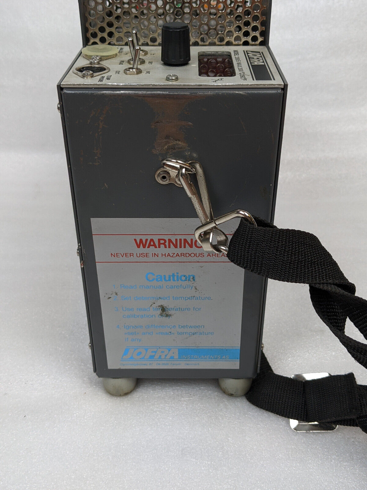 Jofra EVJ-200 S Temperature Calibrator | Max 200C / 392F | w/ Probe, Case, More