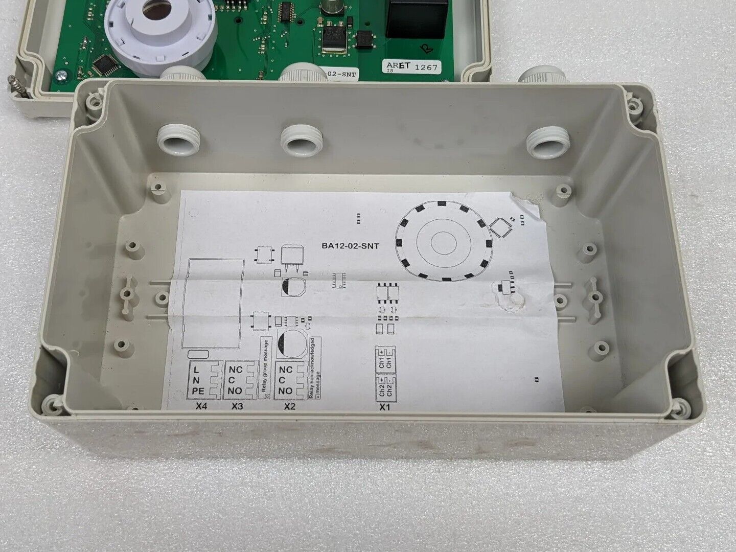 ProStar Platinum BA12-02 Alarm Unit Gas Monitoring Device