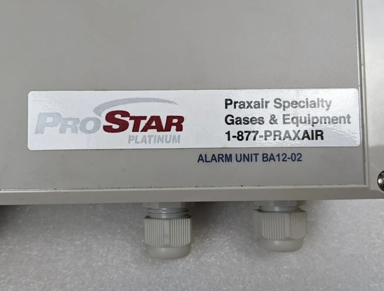 ProStar Platinum BA12-02 Alarm Unit Gas Monitoring Device