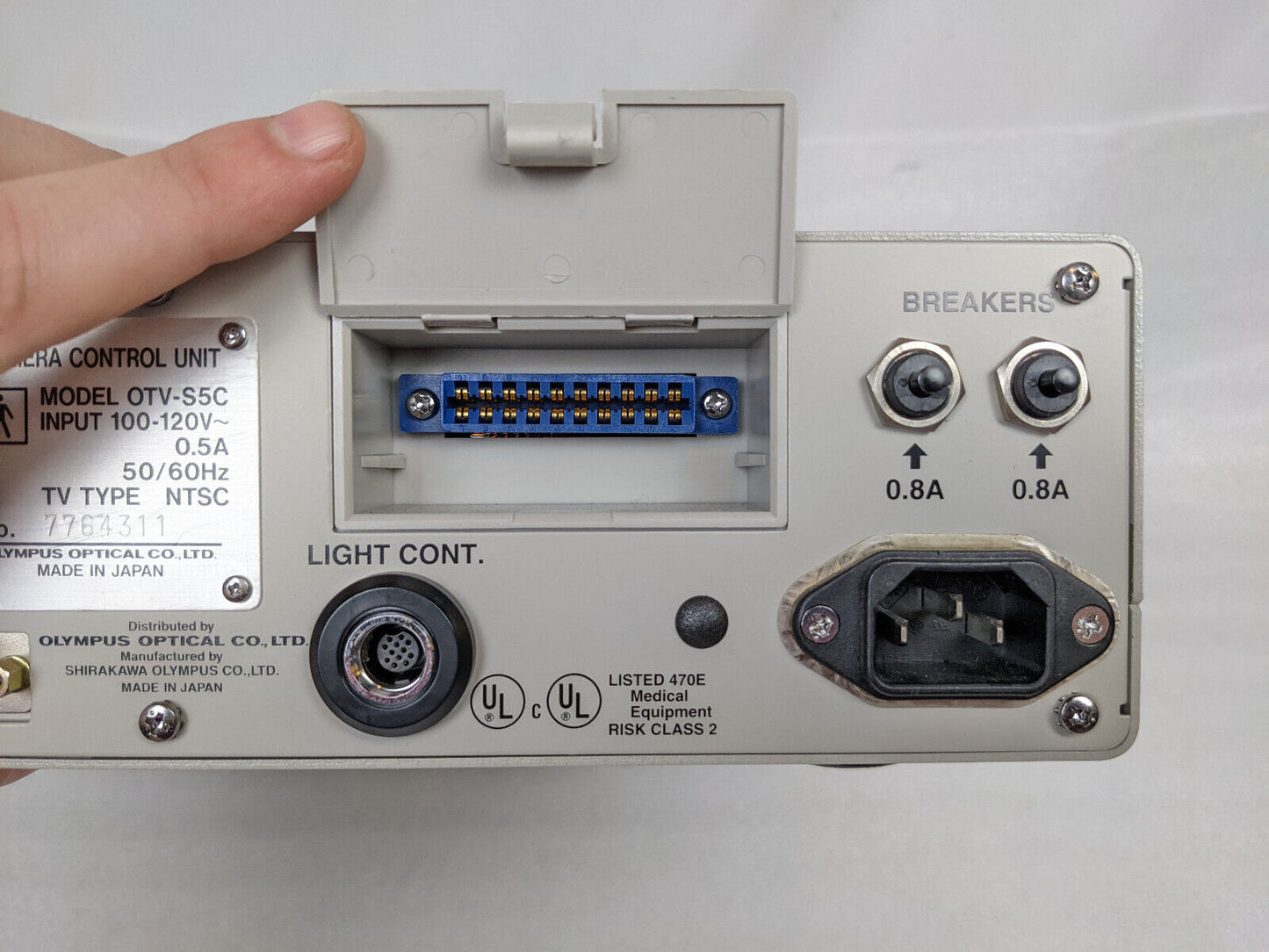 Olympus OTV-S5 Camera Control Unit w/ MH-973N Camera Head