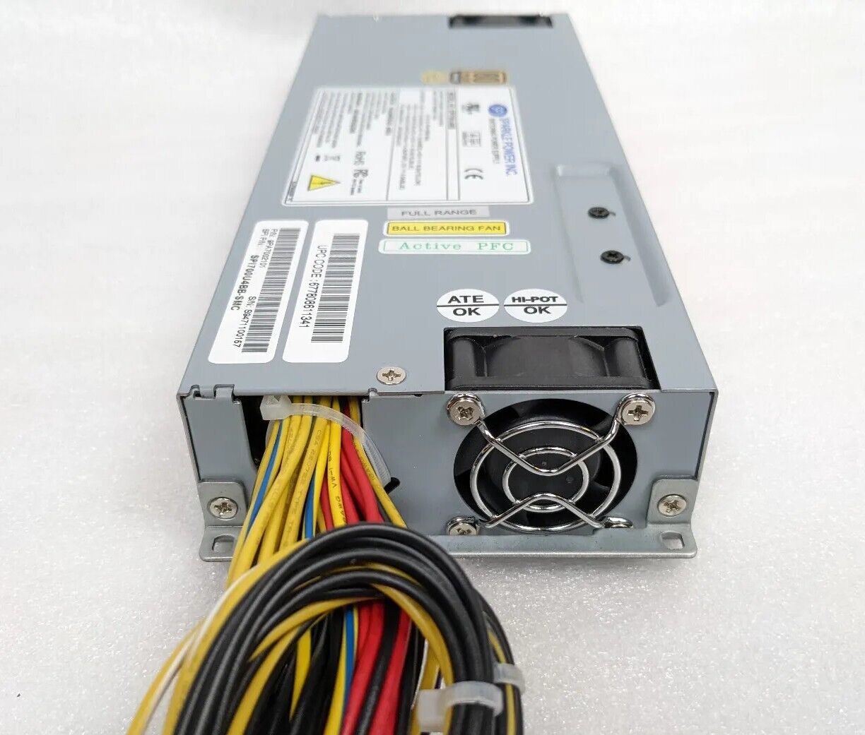 Sparkle SPI700U4BB 700W Single 1U Switching Power Supply