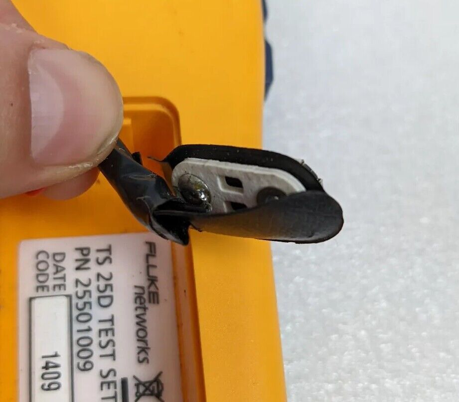 Fluke Networks TS25D Telephone Test Butt Set - Missing Battery Cover, No Leads | For Parts/Repair