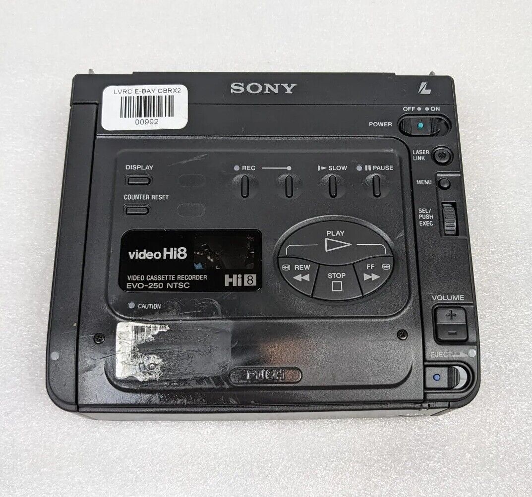 Sony EVO-250 Hi8 Video8 8mm Video 8 Player Recorder