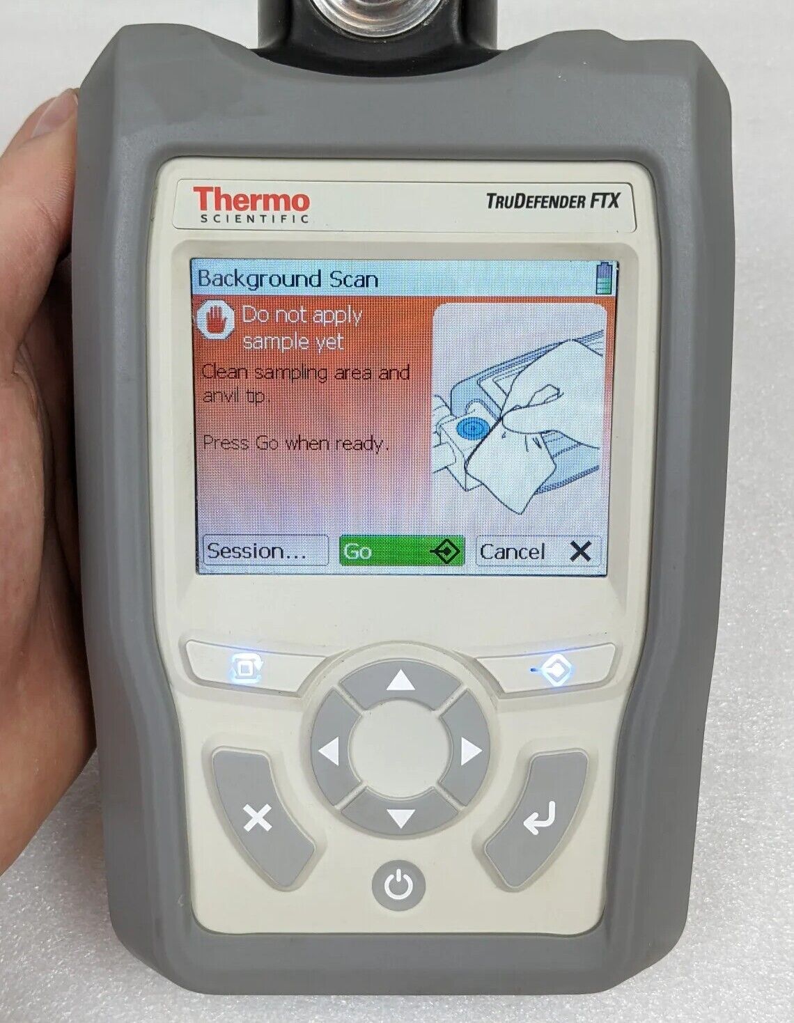 Thermo Scientific TruDefender FTX Handheld FTIR Chemical Identification