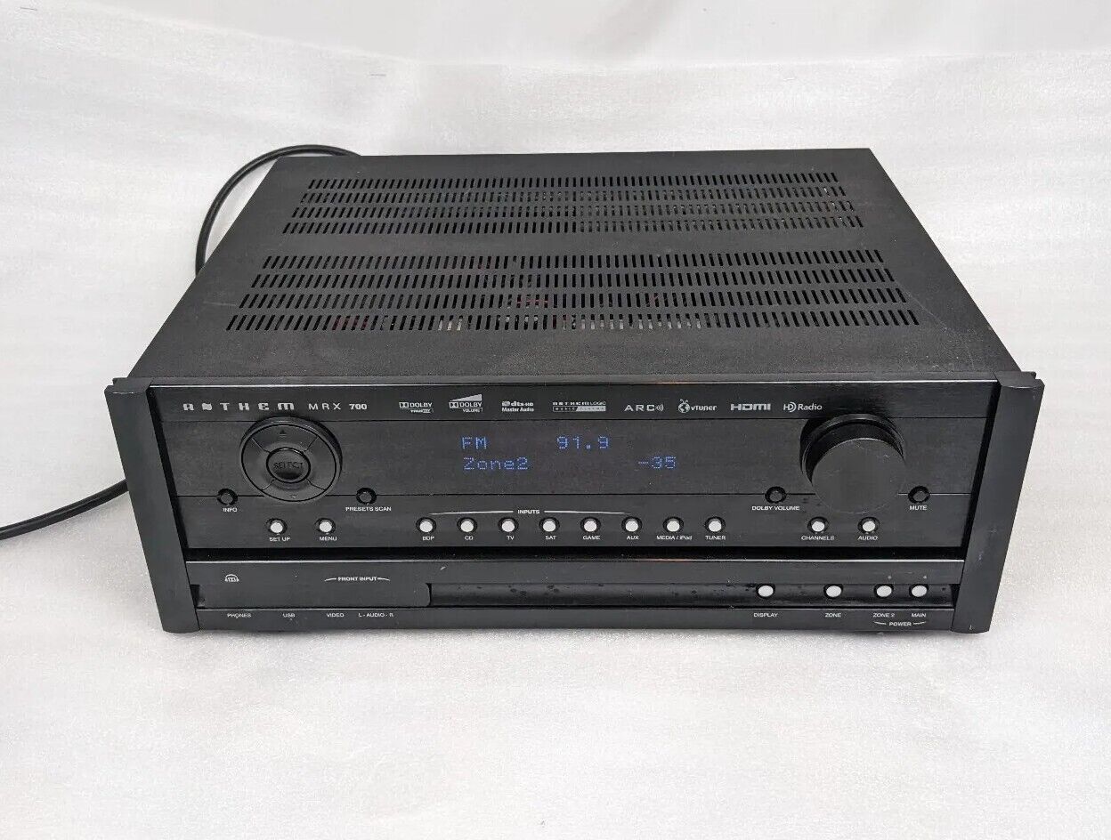 Anthem MRX 700 Amplifier 7.1 AV Receiver 120 WPC | Functional with Issue