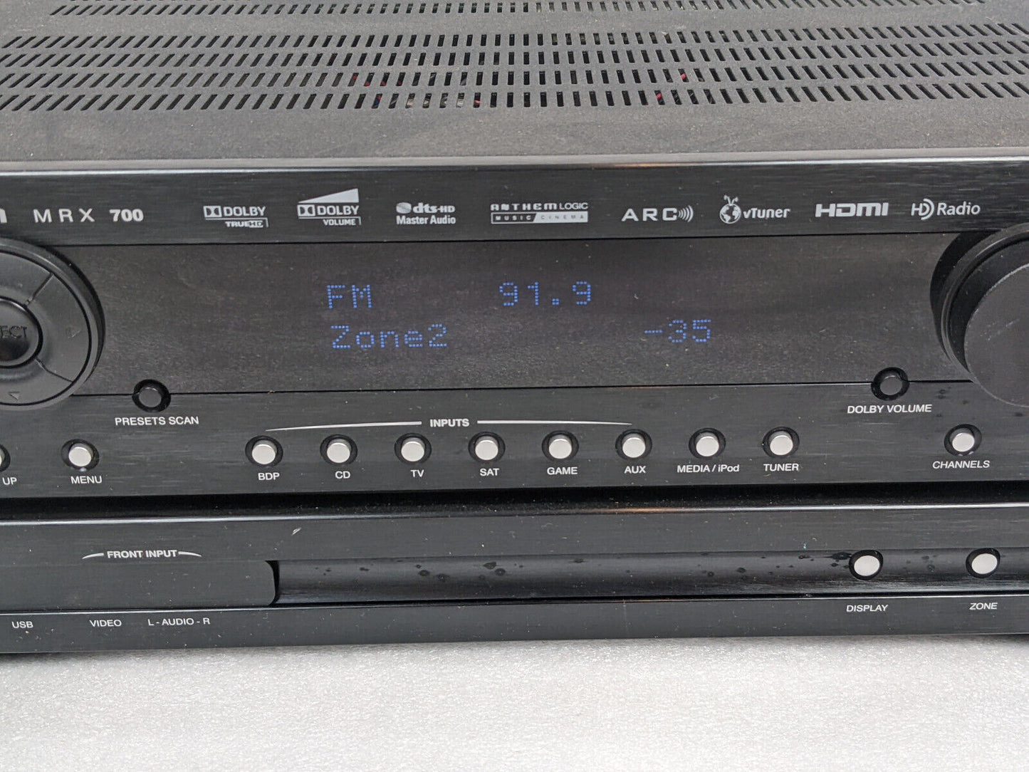 Anthem MRX 700 Amplifier 7.1 AV Receiver 120 WPC | Functional with Issue