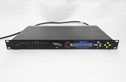 ADTEC Digital Soloist 4111 HD High Definition Digital Media Server | No HDD