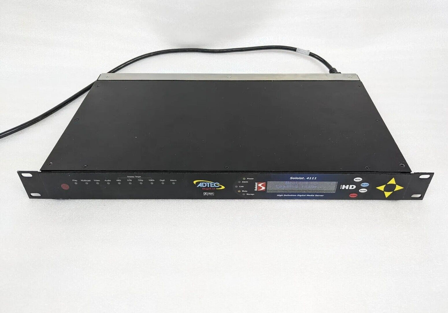 ADTEC Digital Soloist 4111 HD High Definition Digital Media Server | No HDD