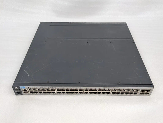 HP E3800 J9576A 48G-4SFP 48-Port Switch w/ x1 J9581A Power Supply