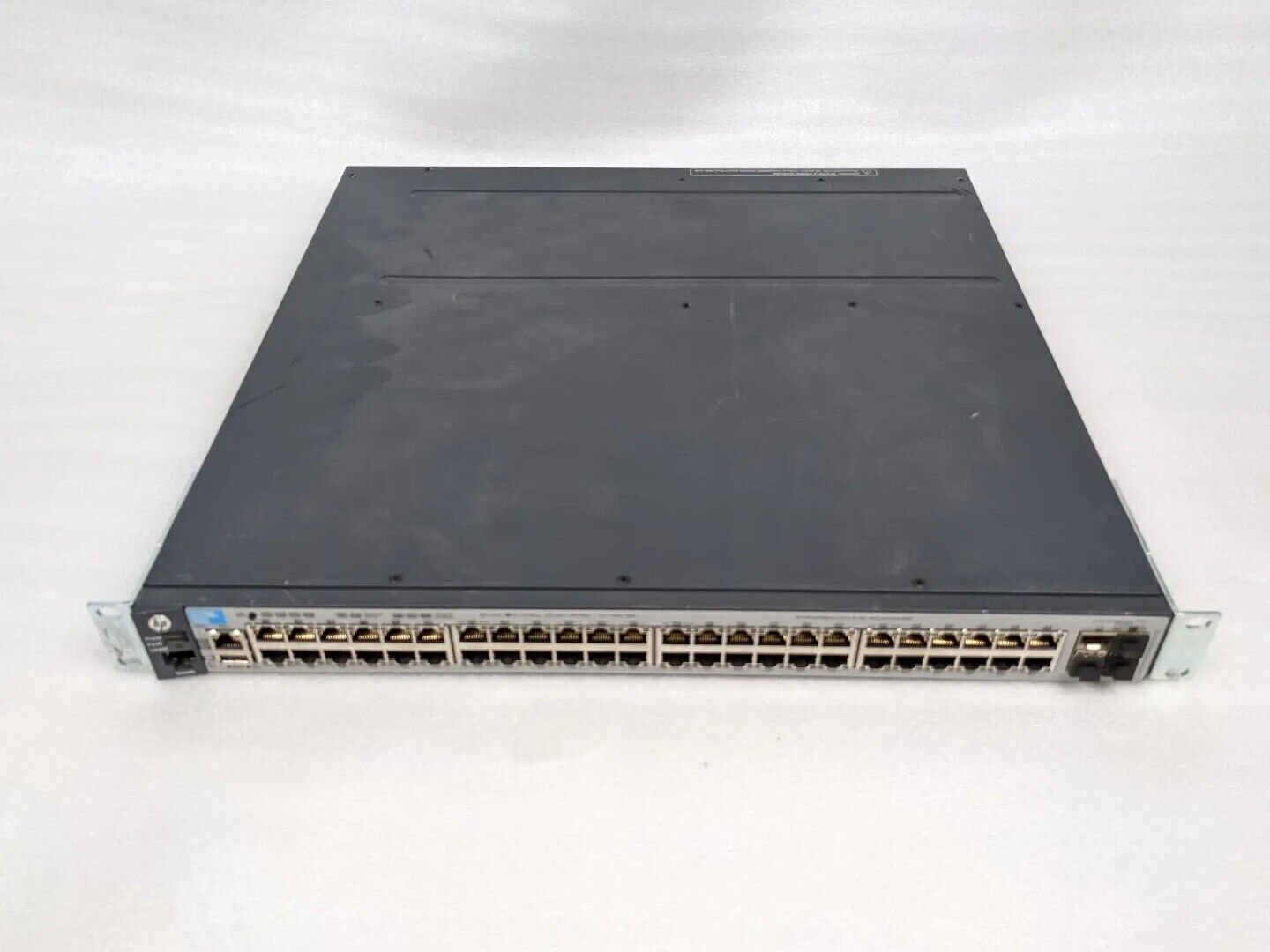 HP E3800 J9576A 48G-4SFP 48-Port Switch | No Power Supplies