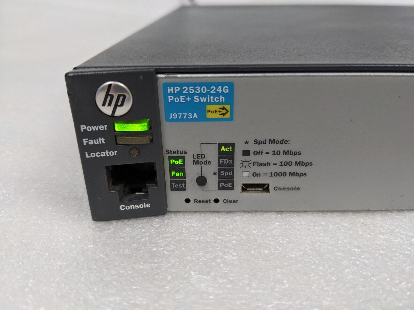 HP J9773A 2530-24G-PoE+ 24-Port Gigabit Switch