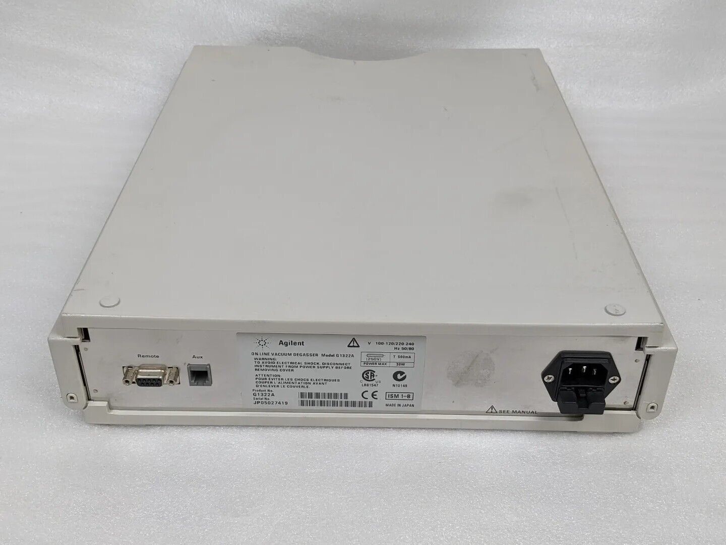 Agilent G1322A 1100 Series 4-Channel Degasser