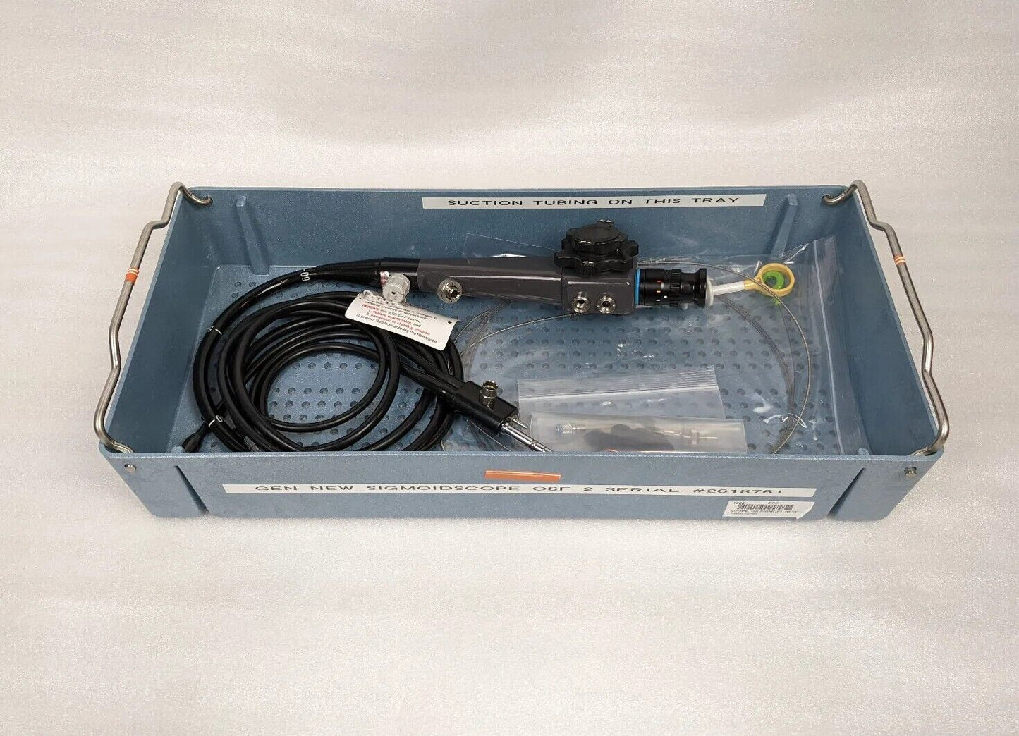 Olympus OSF-2 Flexible Sigmoidoscope Fiberscope Telescope Set