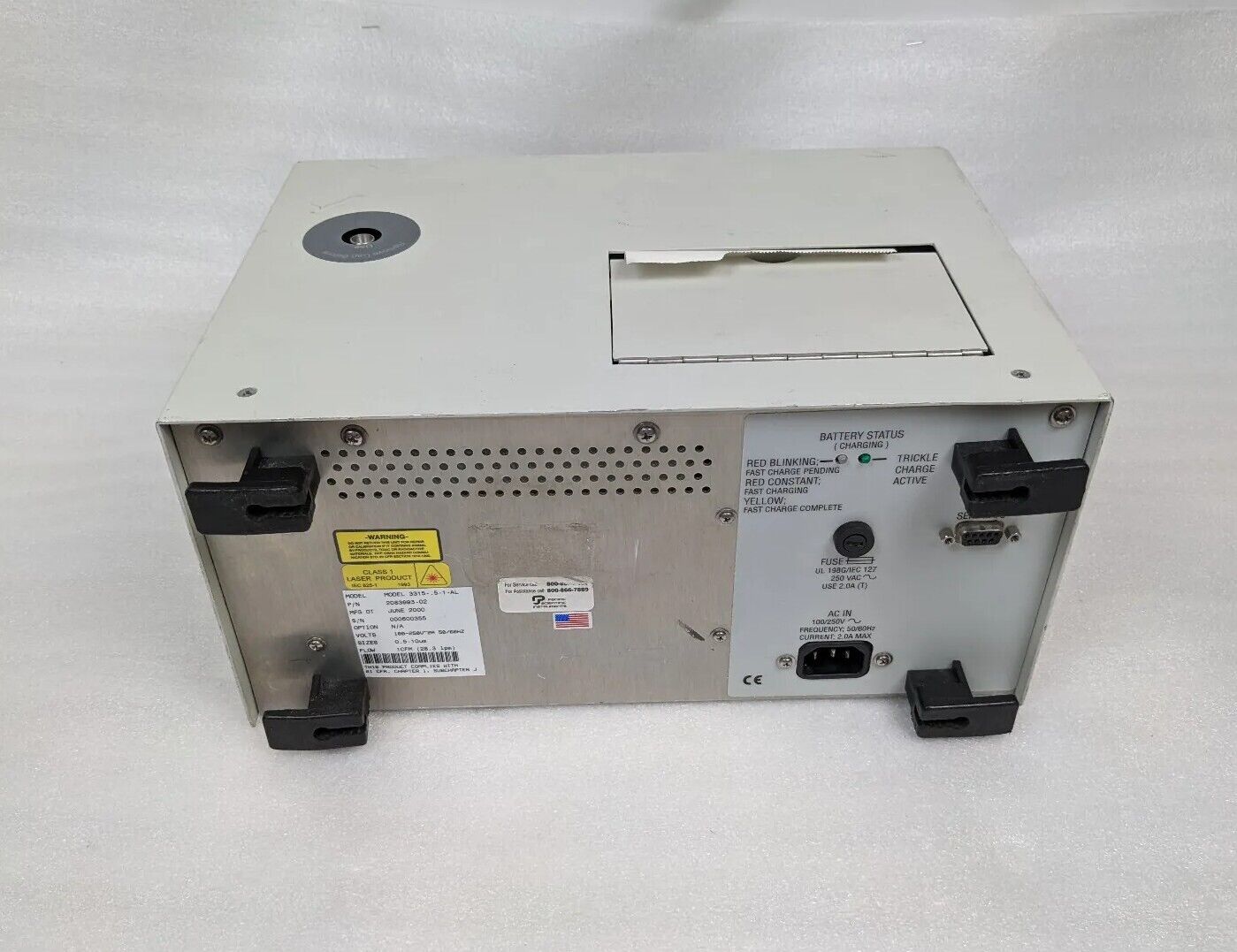 Pacific Scientific MetOne Particle Counter | Model 3315-.5-1-AL