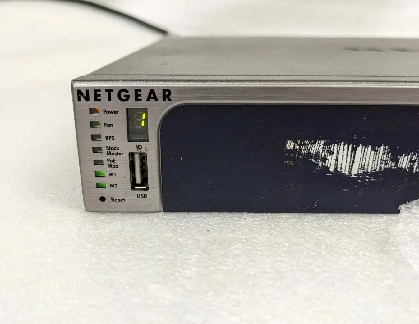 NetGear ProSafe GSM7228PS 24-Port Gigabit POE Network Switch