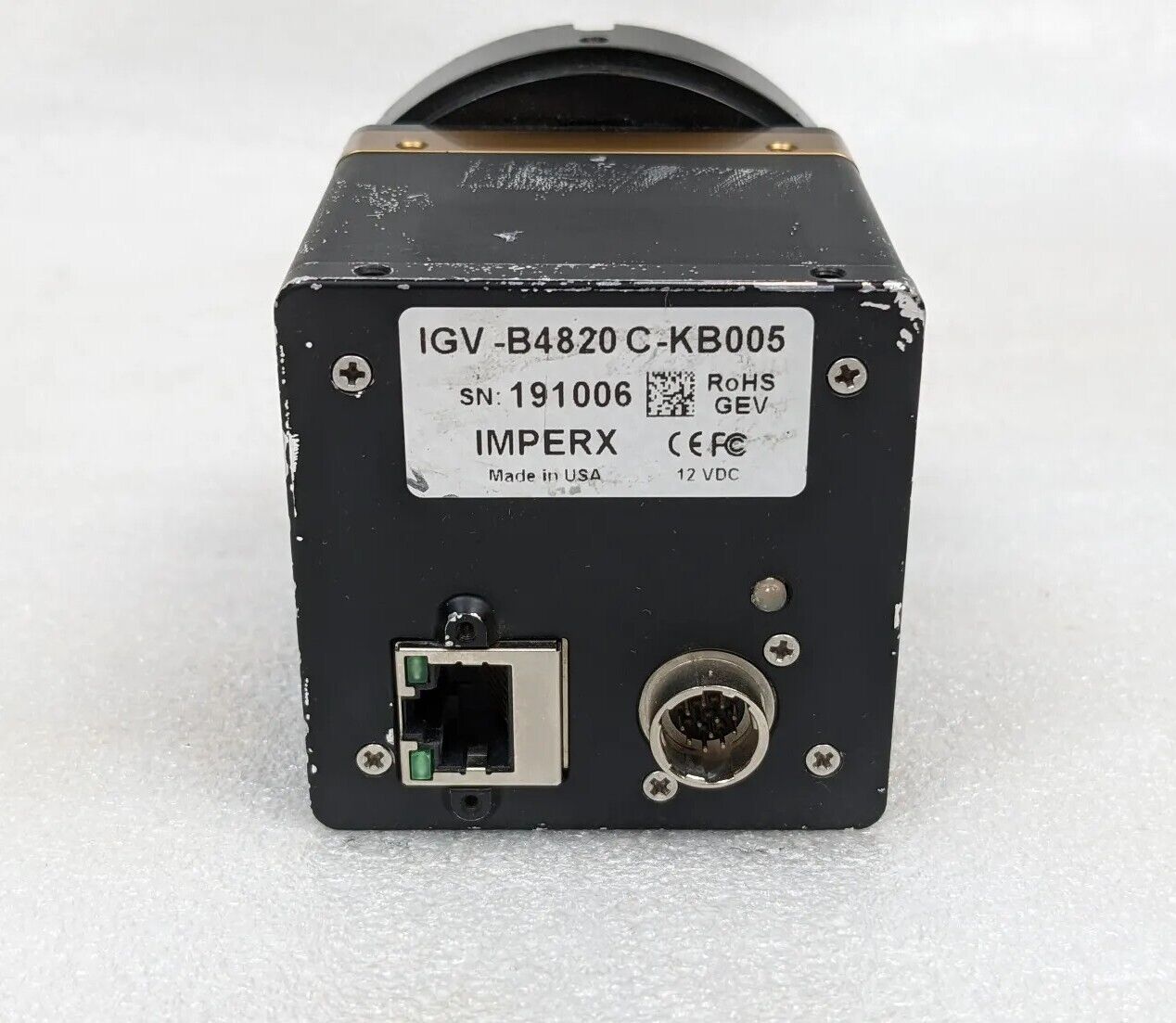 Imperx IGV-B4820 C-KB005 Programmable CCD Camera