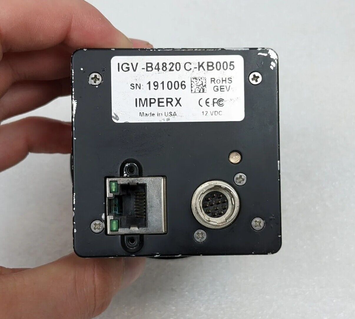 Imperx IGV-B4820 C-KB005 Programmable CCD Camera