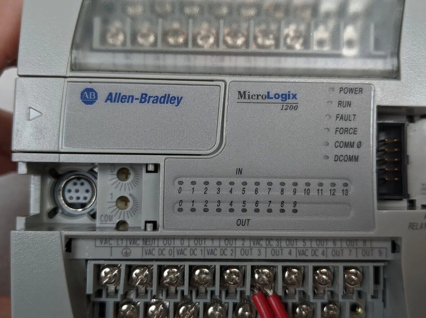 Allen Bradley 1762-L24AWAR Micrologix 1200 Series C Rev G