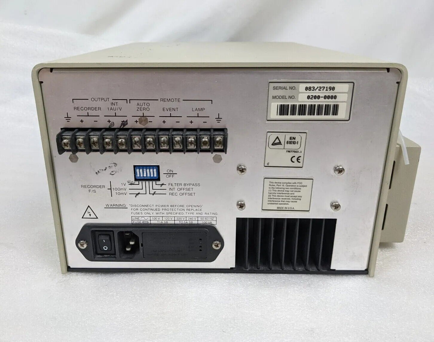 Linear UVIS 200 Variable Wavelength Absorbance Detector