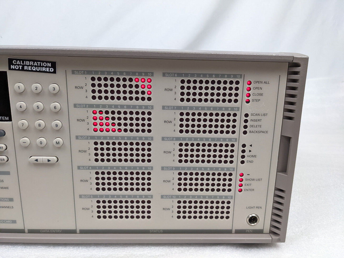 Keithley 7002 Switch System 10 Slot Mainframe w/ 7011-C & 7035 Multiplexer Cards