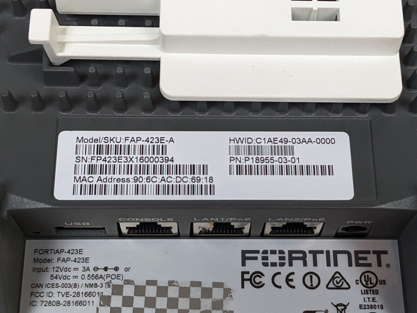 Fortinet FAP-423E-A Wireless Access Point