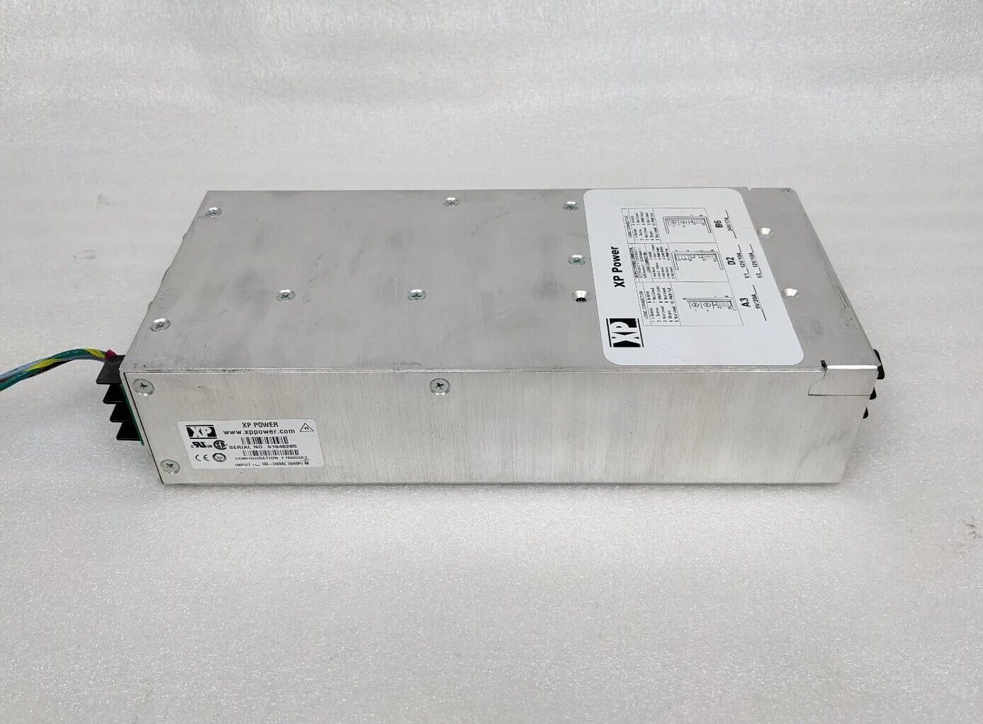 XP Power F7B6D2A0 Power Supply | Output: 5V/12V/12V/24V